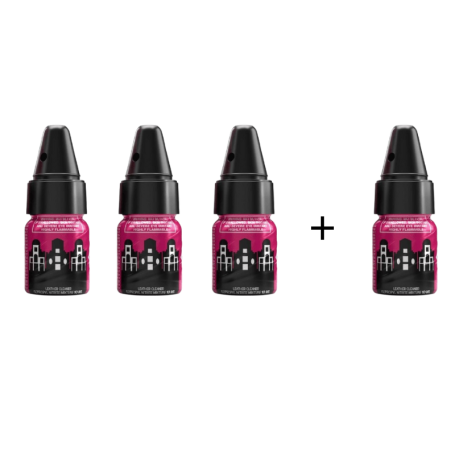 Pack 3+1 Amsterdam Poppers 10ml with Adapter
