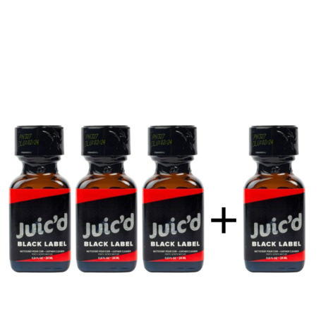 Pack 3+1 Juic'd Black Label 24ml