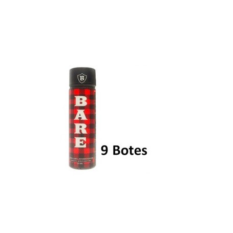 Pack 9 Poppers Triple B - BARE