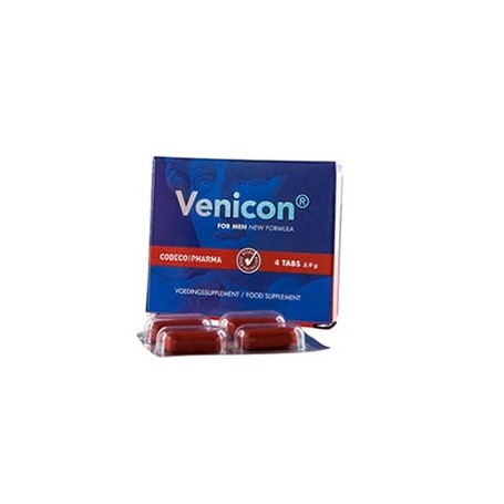 Venicon para Homens 4 Caps
