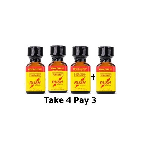 Pacote Rush Yellow XL 3 + 1
