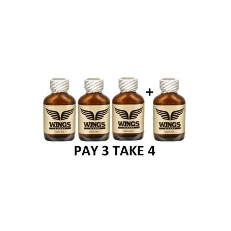 Poppers Wings Strong XL 3 + 1 Pack