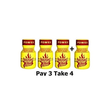 Pack Poppers Rusk Ultra Strong Smal 3+1
