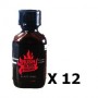 Caixa 12 Poppers Rush Ultra Strong Black XL