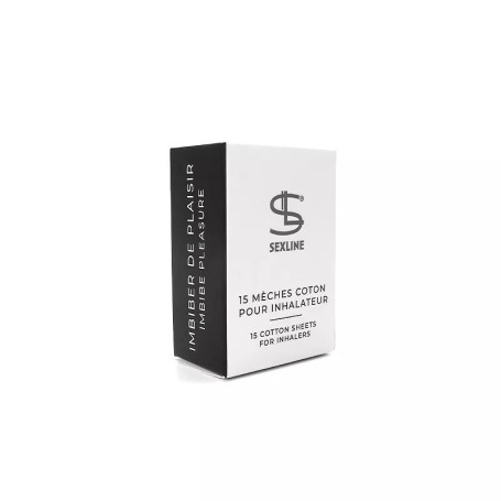 Refill 15 Cotton Wicks for Poppers Inhalator